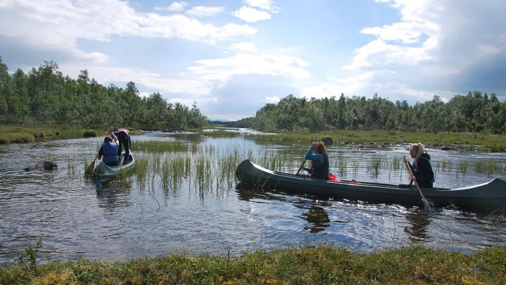 Fjelltur i kano Fjelltur i kano